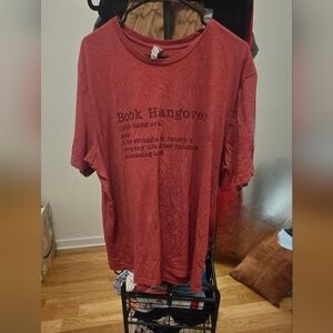 BOOK HANGOVER GRAPHIC TEE – SIZE 3X